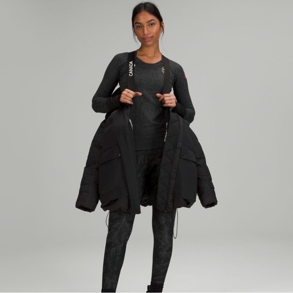 Lululemon Team  Canada 22 down jacket size 12 EUC - Picture 7 of 11